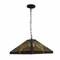 21.6" Tiffany Style Hanging Stained Glass Ceiling Light Pendant Lamp Fixture